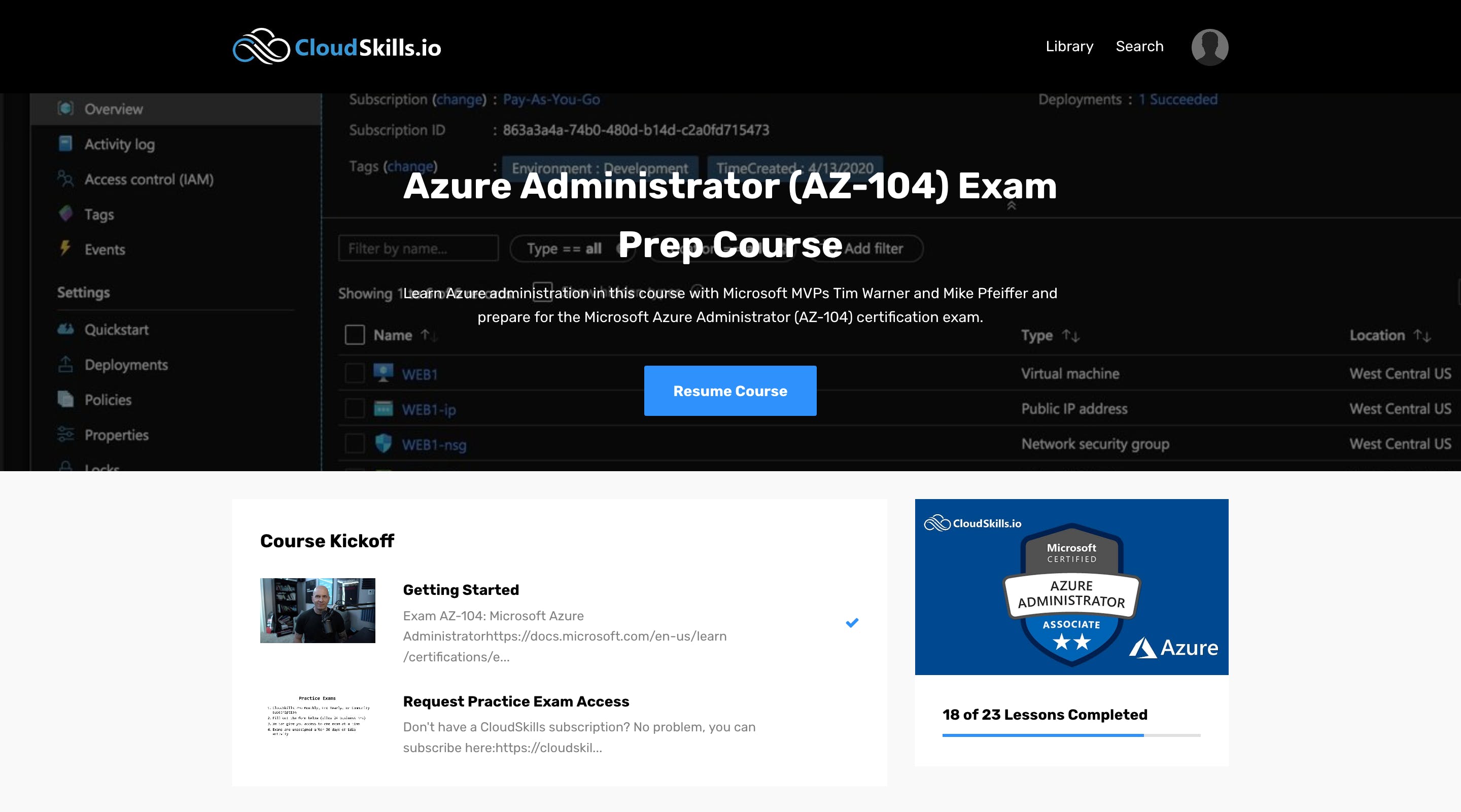 AZ-104 Authentic Exam Hub